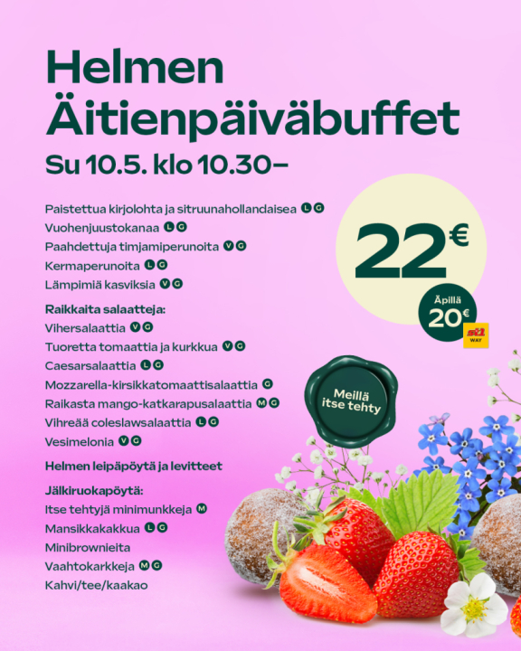 Äitienpäiväbuffa