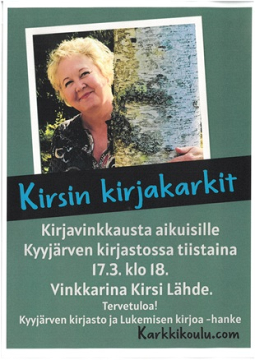 Kirjavinkkari.