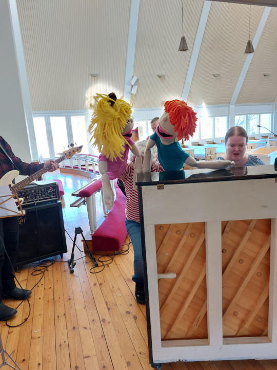 Saku ja Ruut nuket mukana Donkkiksessa