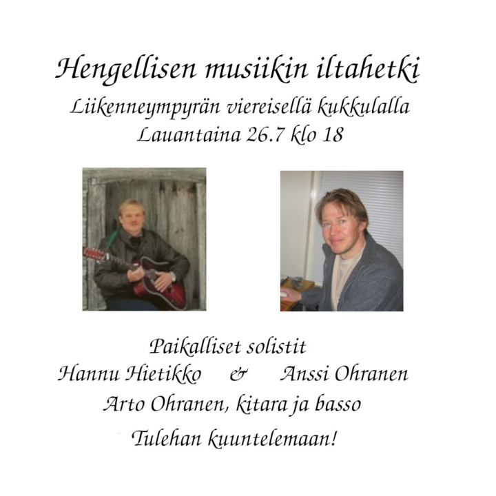 Hengellisen musiikin iltahetki