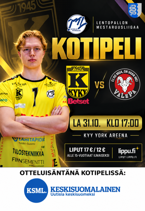 KyKy-Betset vs VaLePa La 31.10. Klo: 17:00
