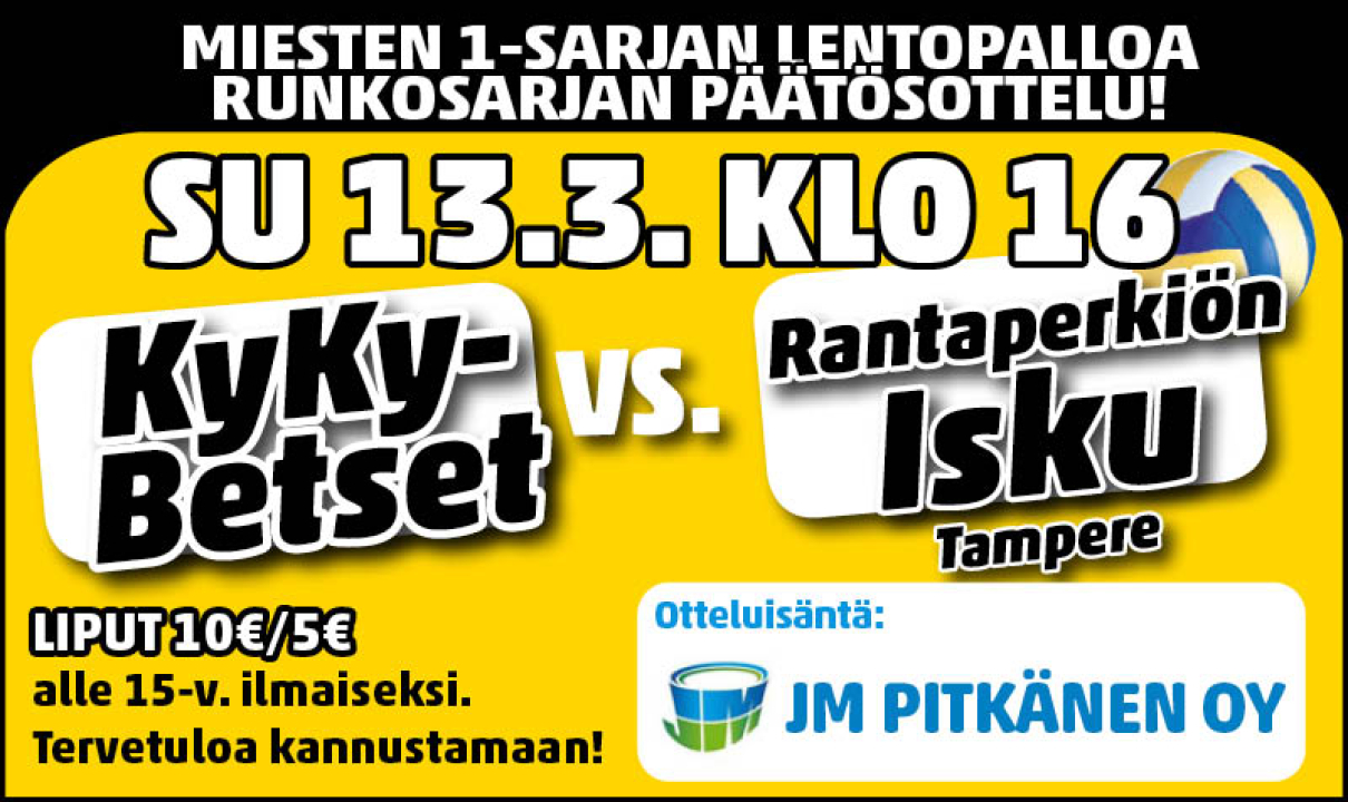 KyKy-Betset  vs. Rantaperkiön Isku