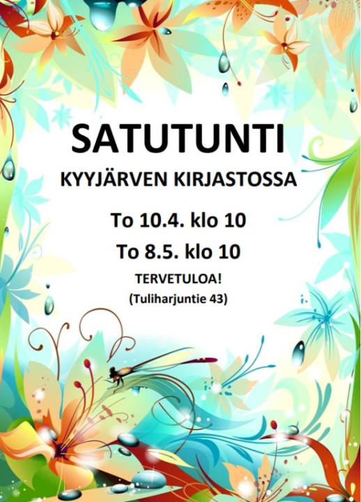 Kevään satutunnit.