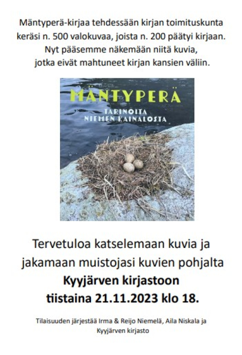 Mäntyperä-ilta.