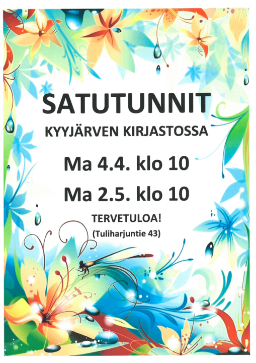 Satutunti juliste.