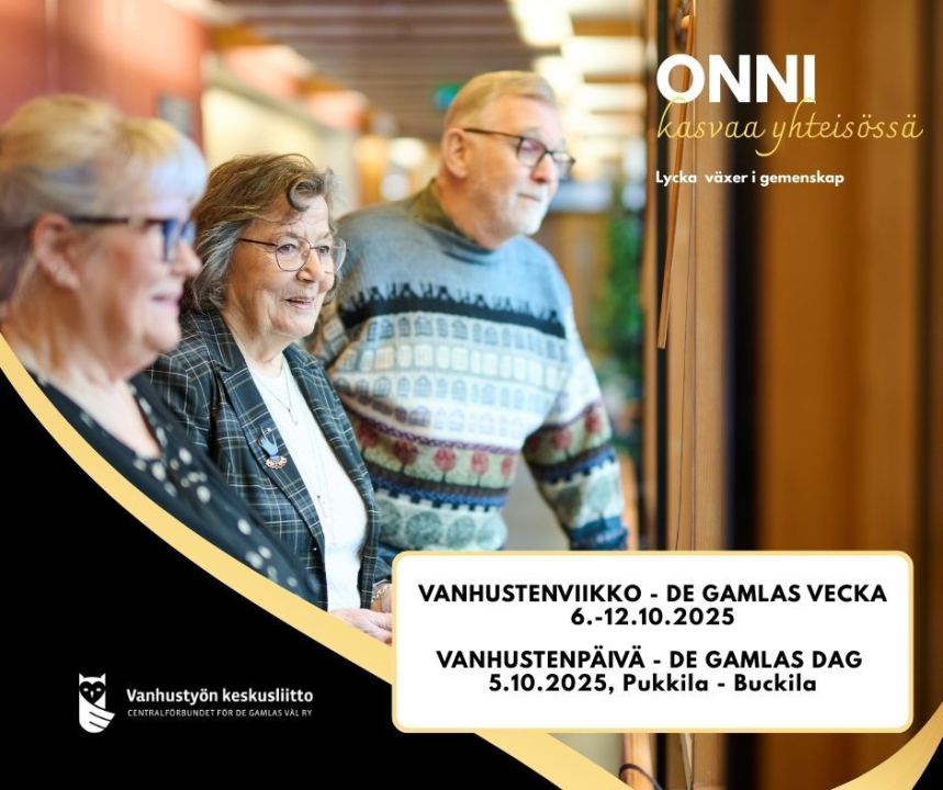 Vanhustenviikko 6.-12.10.2025