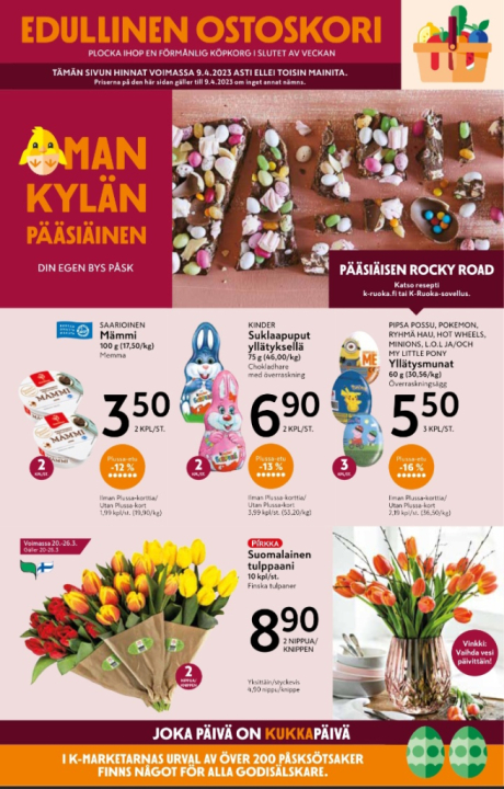K-market Ikiliikusta viikonlopuksi! | Nopolanews