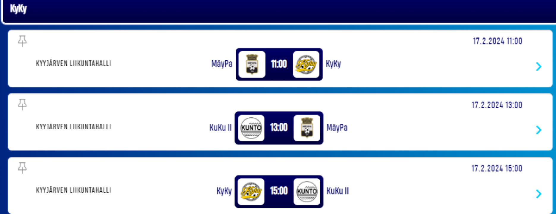 M5D kotiturnaus 17.2