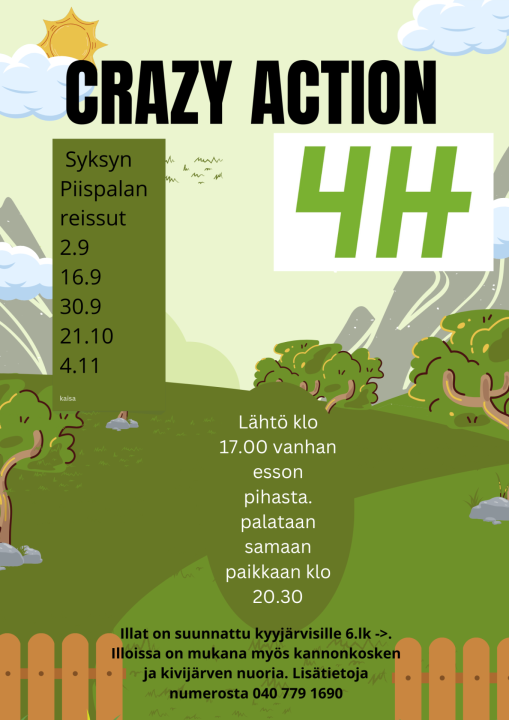 Crazy Action illat 