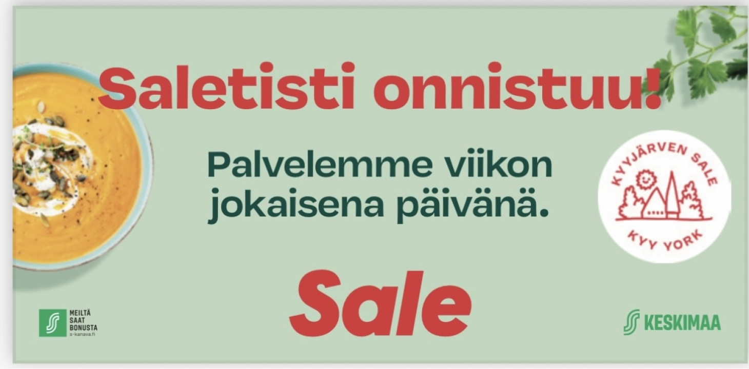 Saletisti onnistuu Salessa