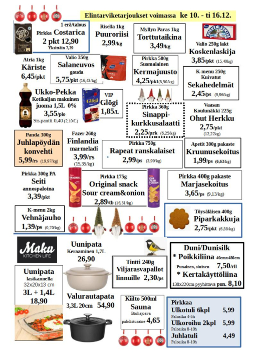 Elintarviketarjoukset