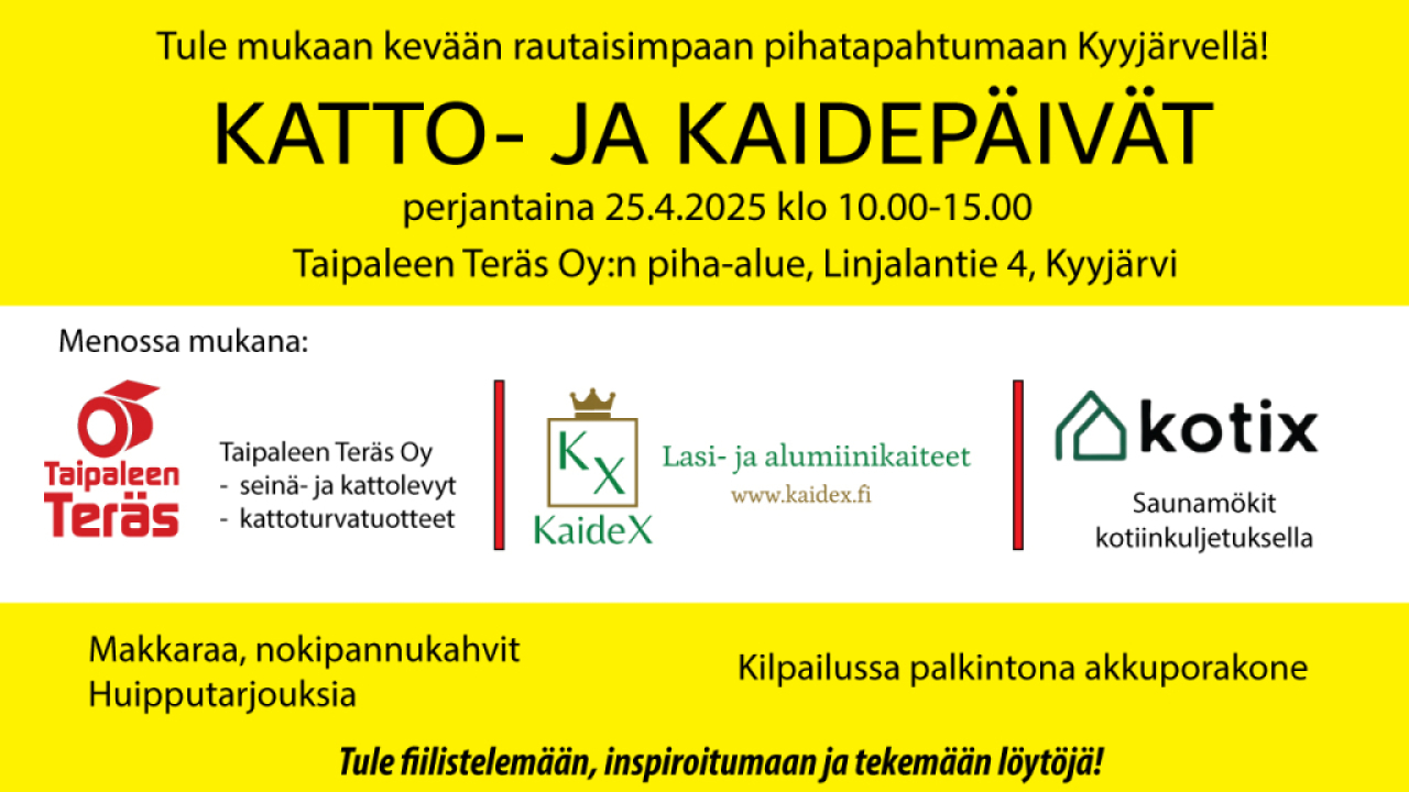 katto- ja kaidepäivät