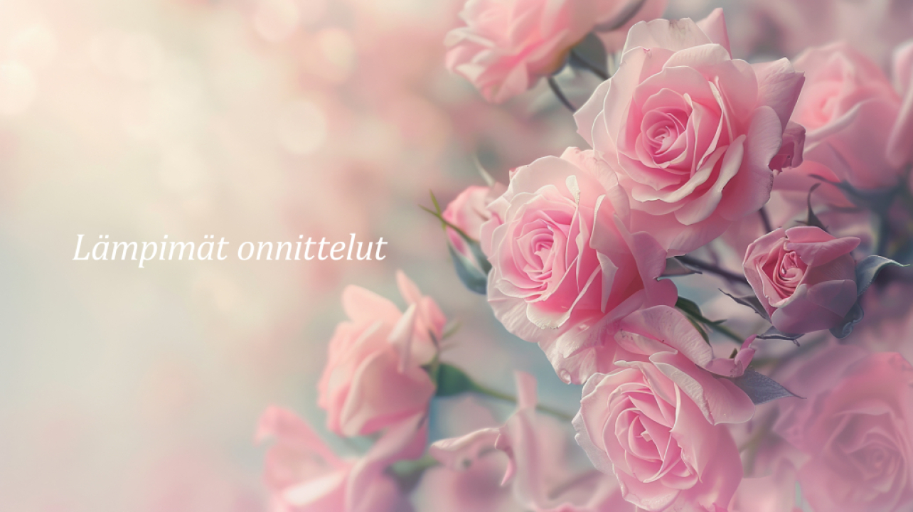 Onnitteluruusut.