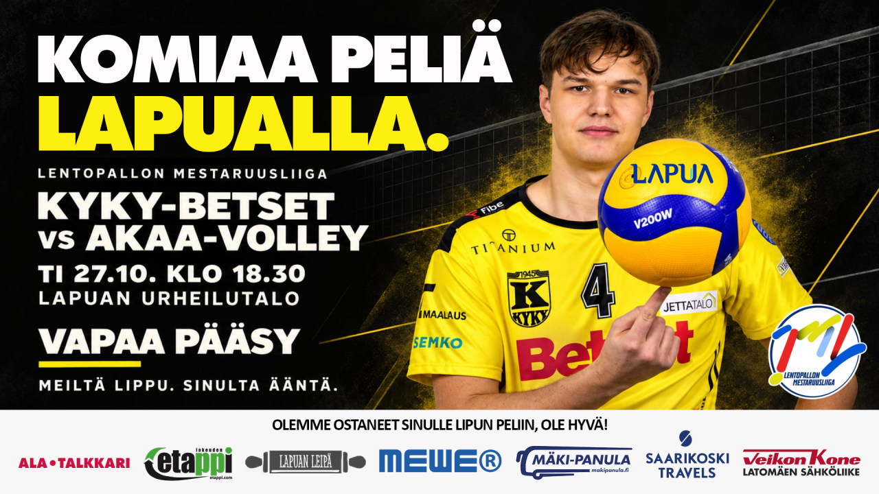 mestaruuliigaottelu lapualla. 
