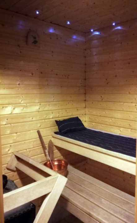 sauna.