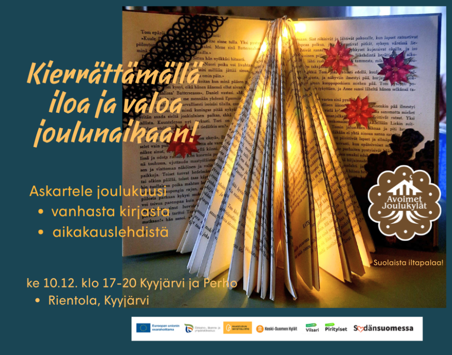 kierrättämällä iloa ja valoa joulunaikaan.