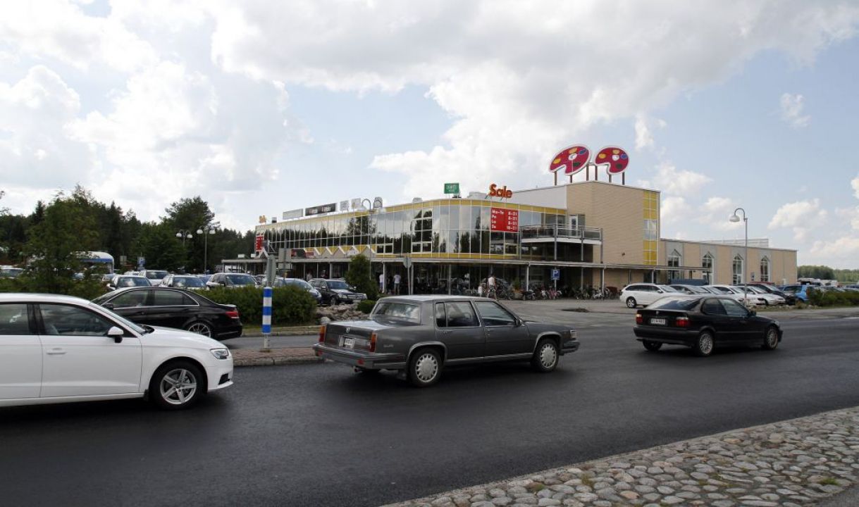 Kauppakeskus Paletin kesäkuva