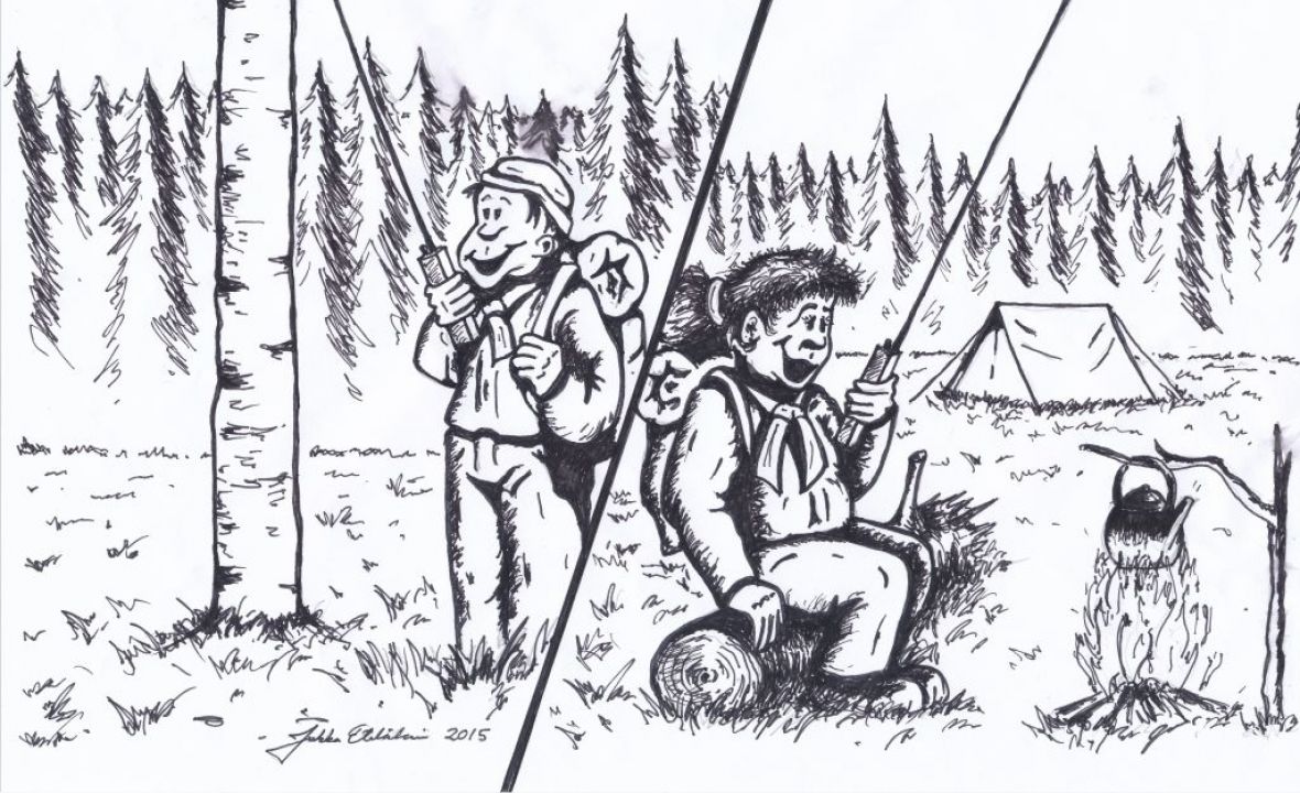 Kyypartio piirroskuva