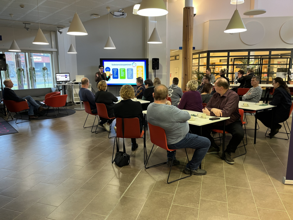 Biotalouskampus ja Minna Lappalainen