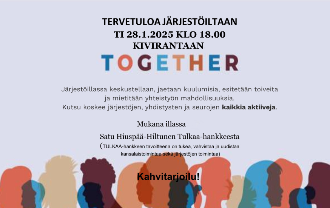 JÄRJESTÖILTA