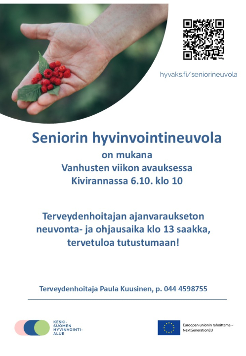 Seniorin hyvinvointineuvola