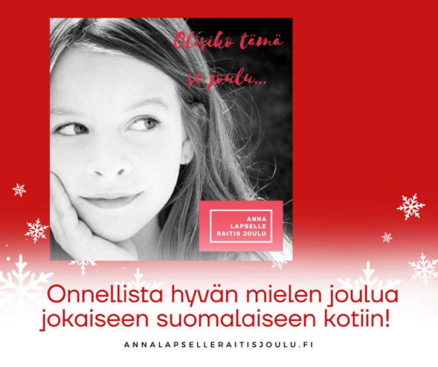 RAITIS JOULU LAPSELLE