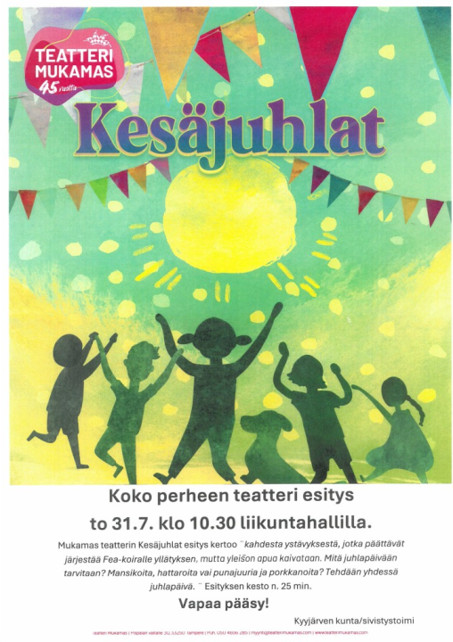 Kesäjuhlat teatteri-esitys