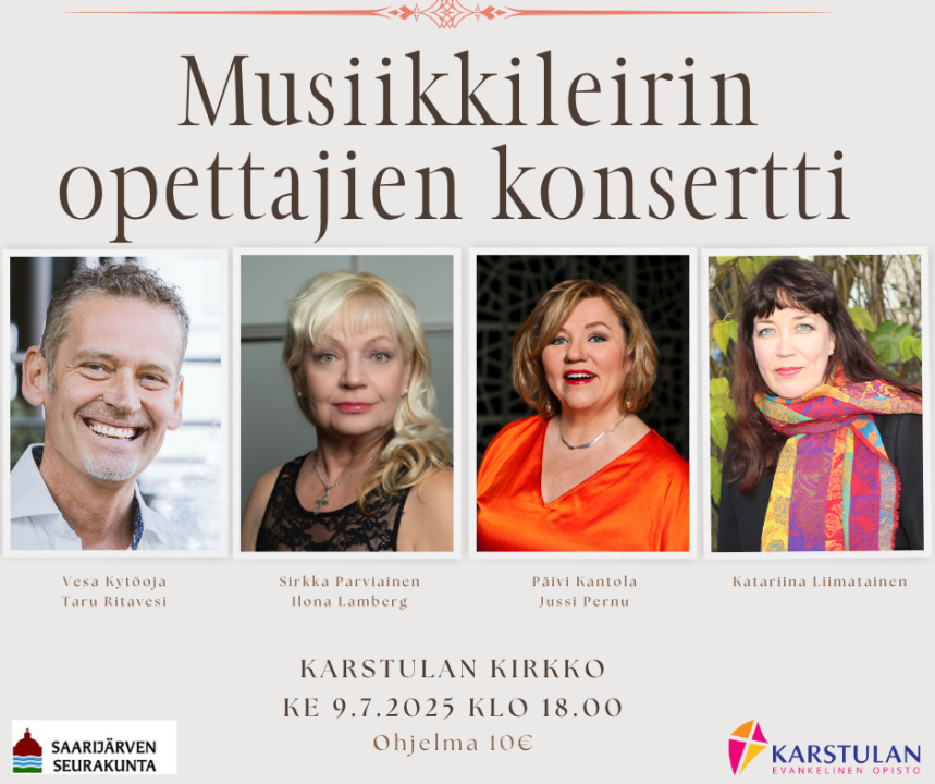opettajien konsertti 
