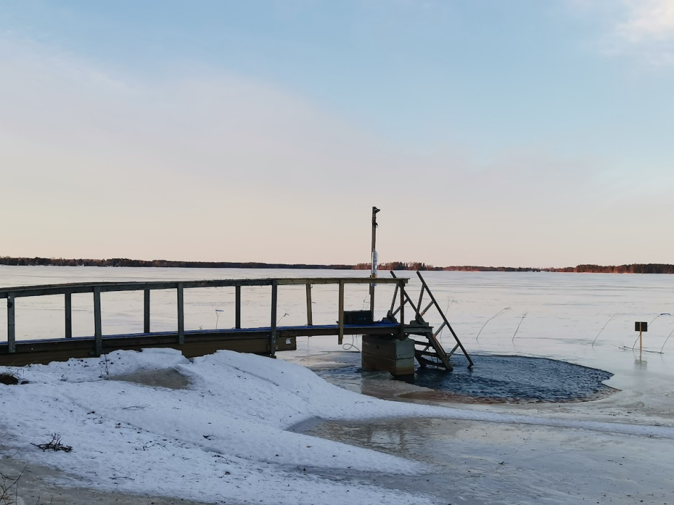 Neljä kertaa viikossa lämpiää sauna talviuimareille