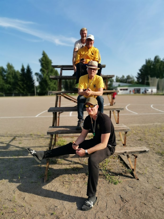 Seuran kellomiehet valmiina