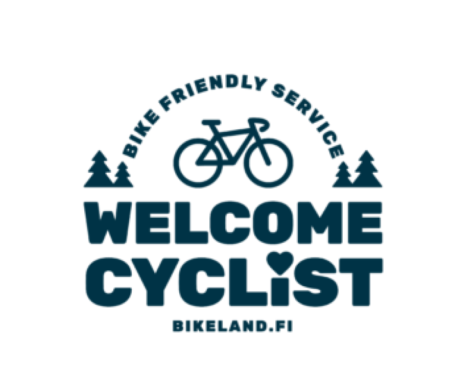 pyöräilijät tervetulleita