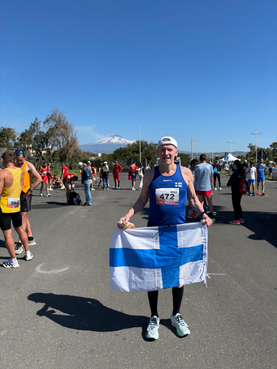 Jari Italian Sisiliassa EM 10 km ja Puolimaraton 1-3.5.2026