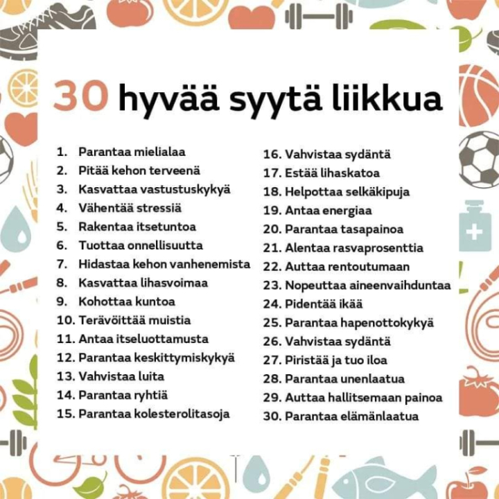 Liiku hyvä ihminen