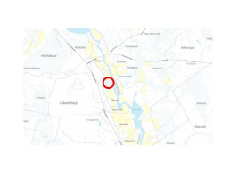 Karttakuva alueen sijainnista