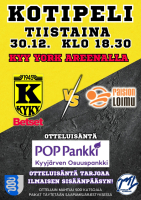 KyKy-Betset vs Raision Loimu Ti 30.12. Klo: 18:30