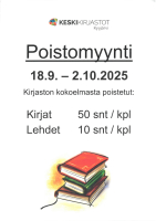 Poistomyynti.
