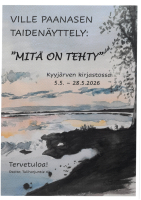 Näyttelyjuliste.