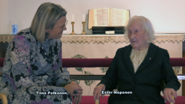 Ester Noponen 101 vuotta.