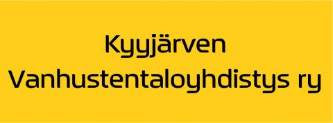 Kyyjärven vanhustentalo ryn logo.
